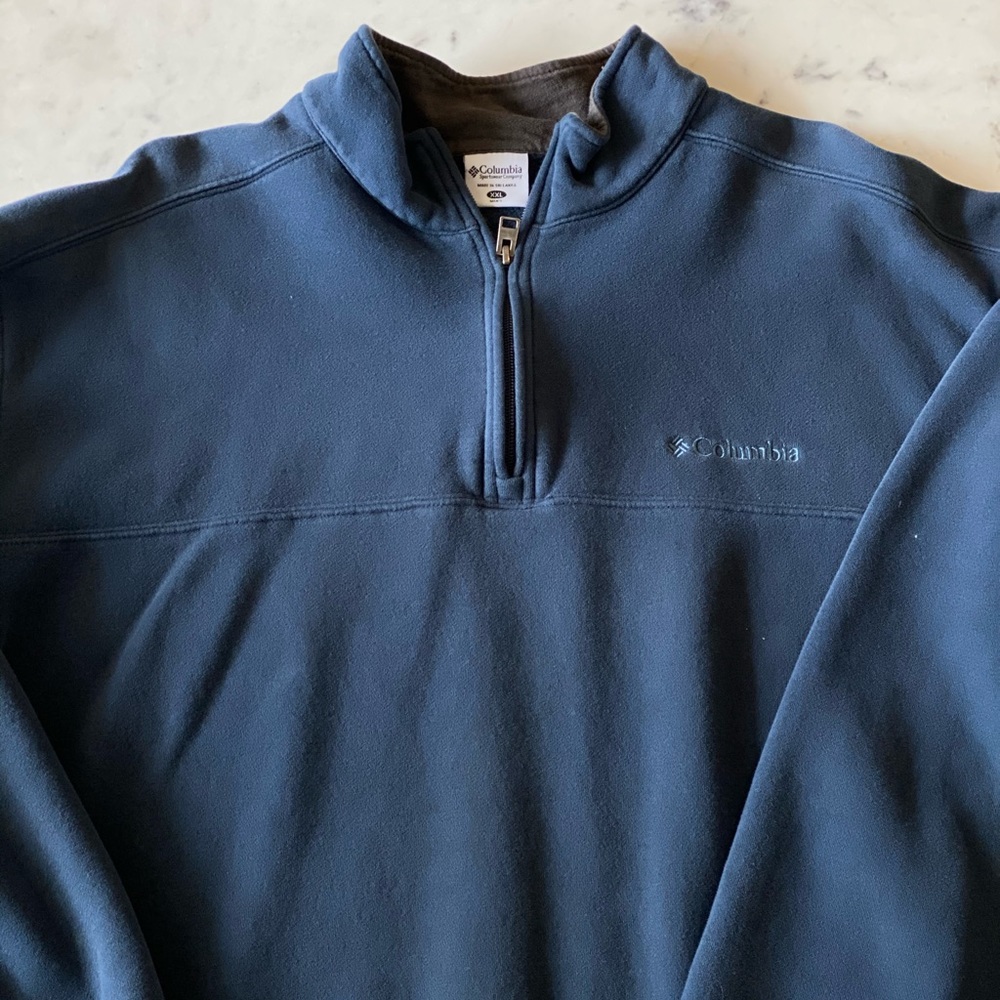 Columbia half zip up